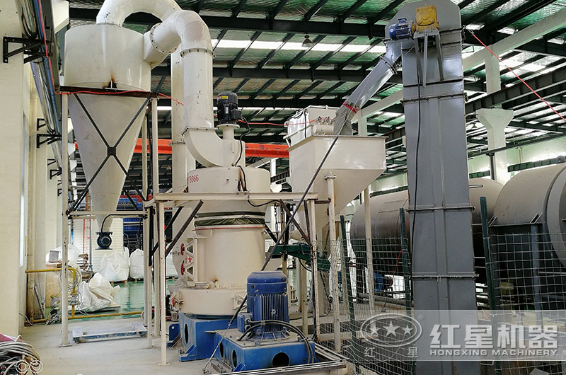 超細立式磨粉機環保現場 超細立式磨粉機環保現場