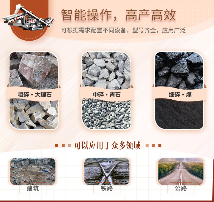 移動碎石機(jī)應(yīng)用領(lǐng)域 移動碎石機(jī)應(yīng)用領(lǐng)域