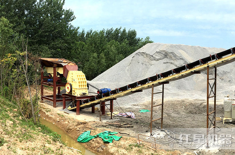 錘破可自成一條線(xiàn)，省去一級(jí)二級(jí)破碎過(guò)程